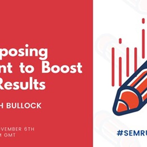 SEMrush Twitter Chat: Repurposing Content to Boost Your Performance